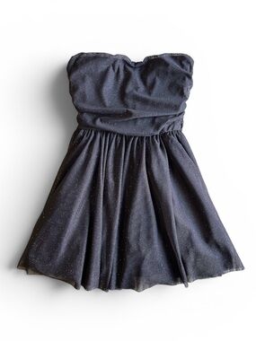 white and black dress formal One-Shoulder Black and White Long Formal Dress White/Black / 0 main image 1